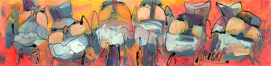 Marieke Bekke — First Sunshine, acryl op linnen