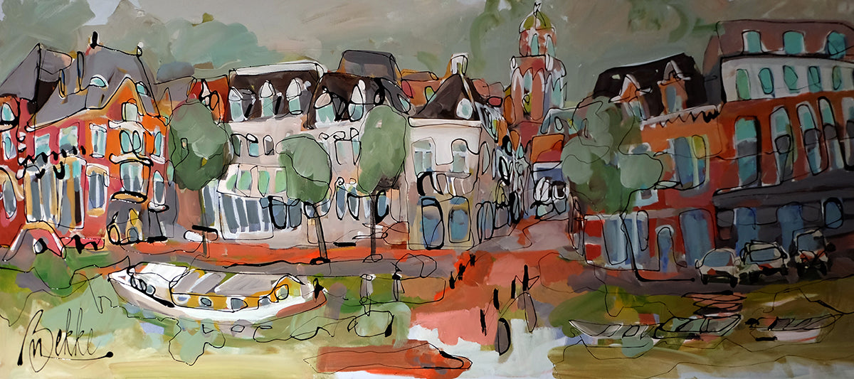 Marieke Bekke — Eekwal N Peper, acryl op linnen