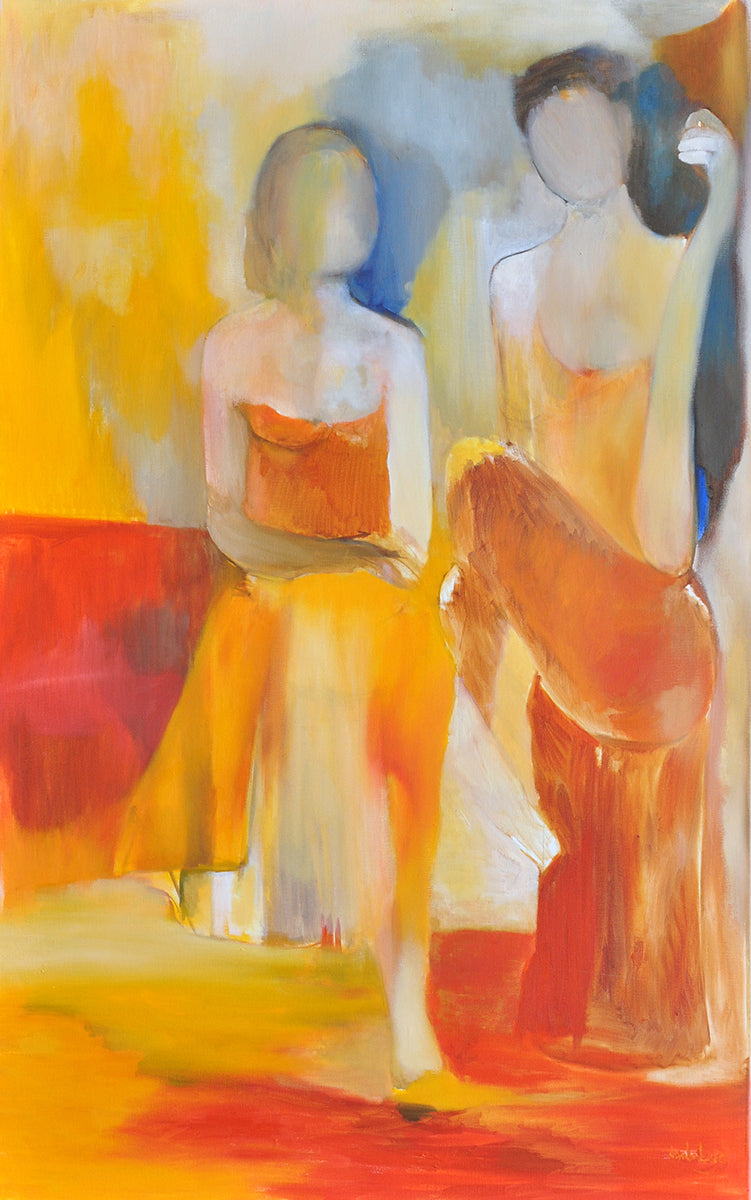 Hans van den Berg — Orbey, olieverf op linnen