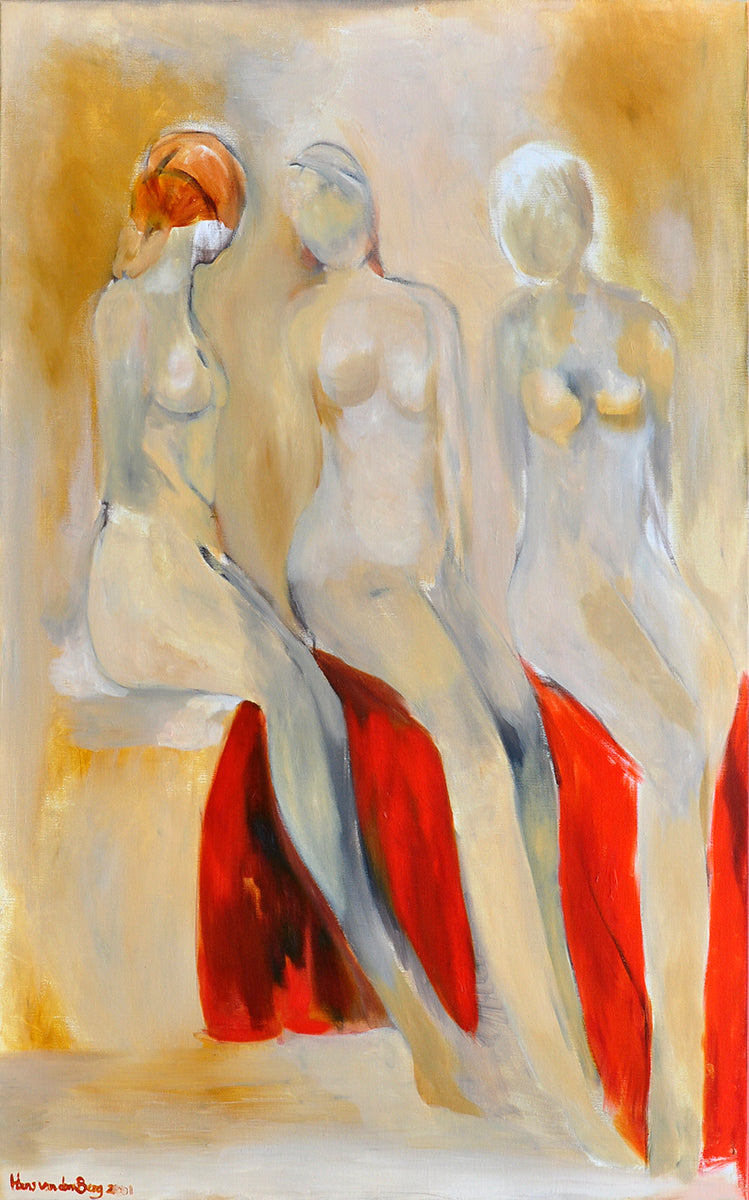 Hans van den Berg — Lardy, olieverf op linnen
