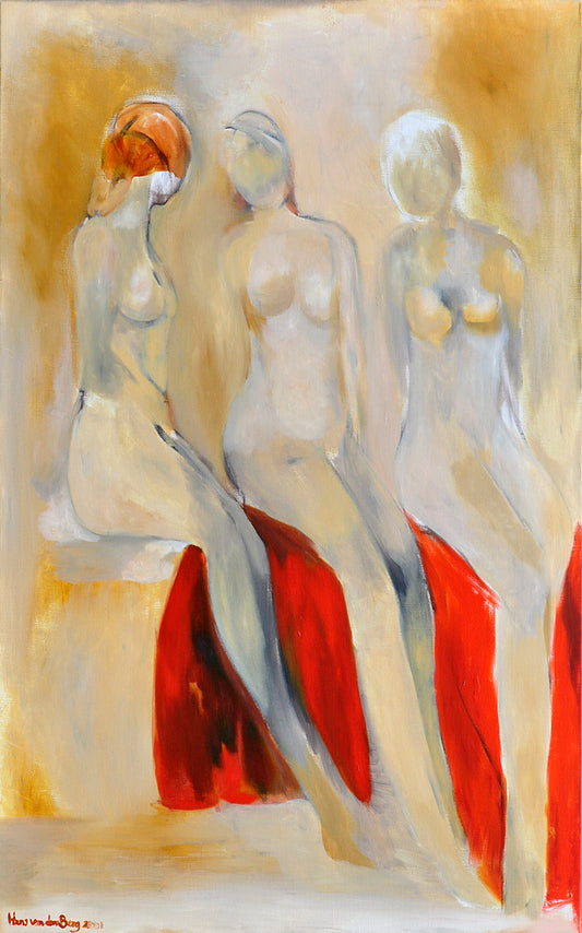 Hans van den Berg — Lardy, olieverf op linnen