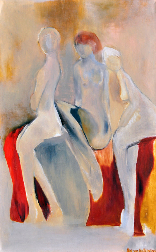 Hans van den Berg — Morlanne, olieverf op linnen