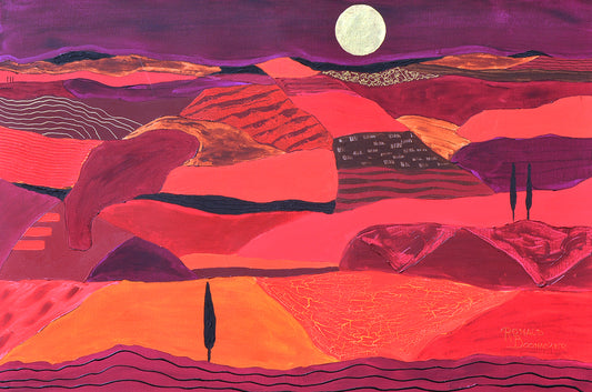 Ronald Boonacker — Italie 3, acryl op linnen