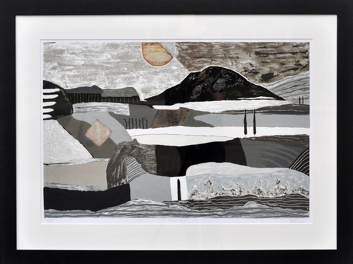 Ronald Boonacker — Night Sky I, zeefdruk