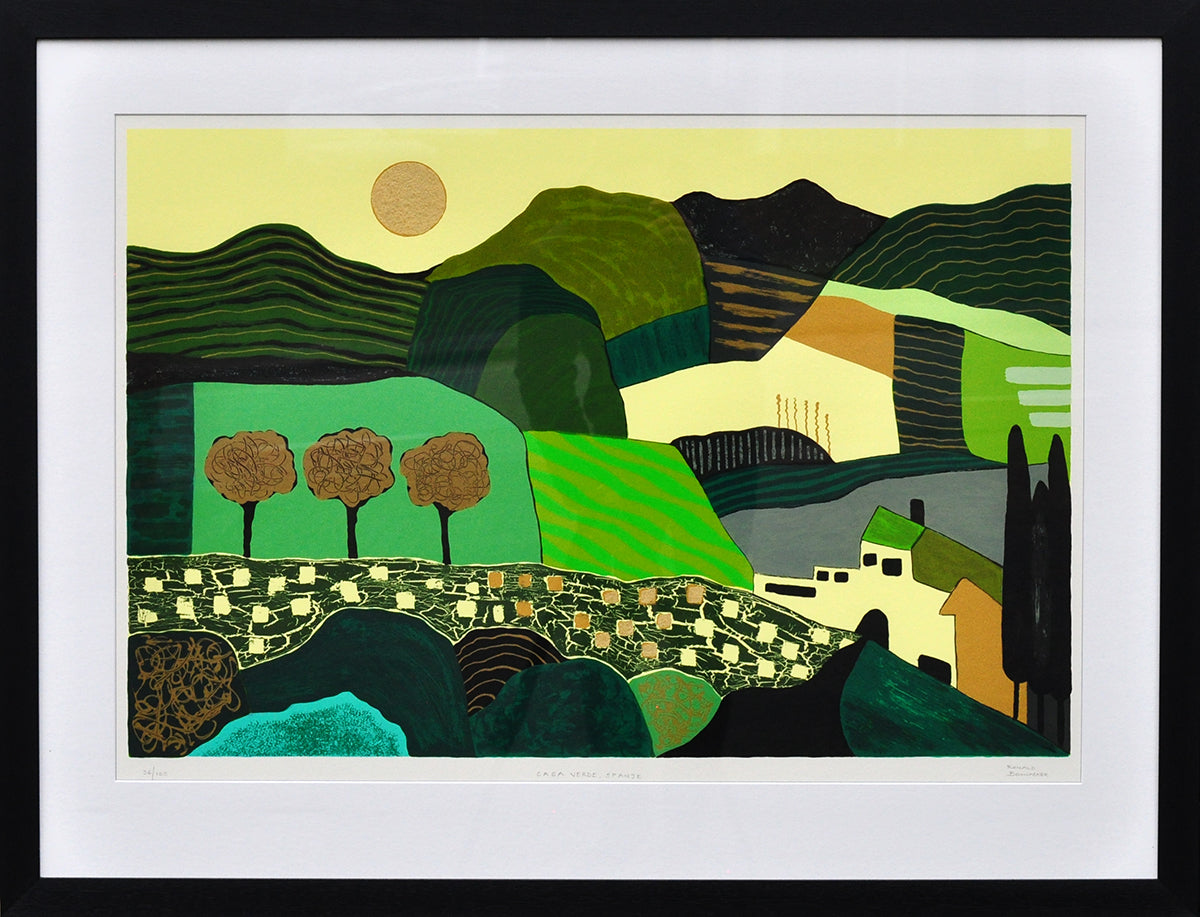 Ronald Boonacker — Casa Verde, Spanje, zeefdruk