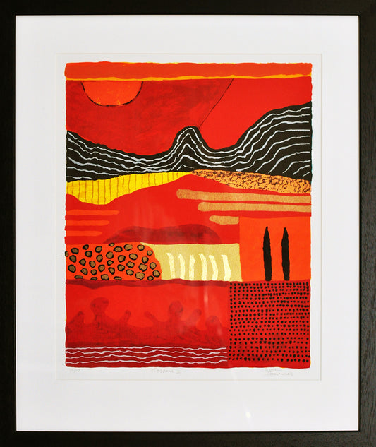 Ronald Boonacker — Toscana III, zeefdruk
