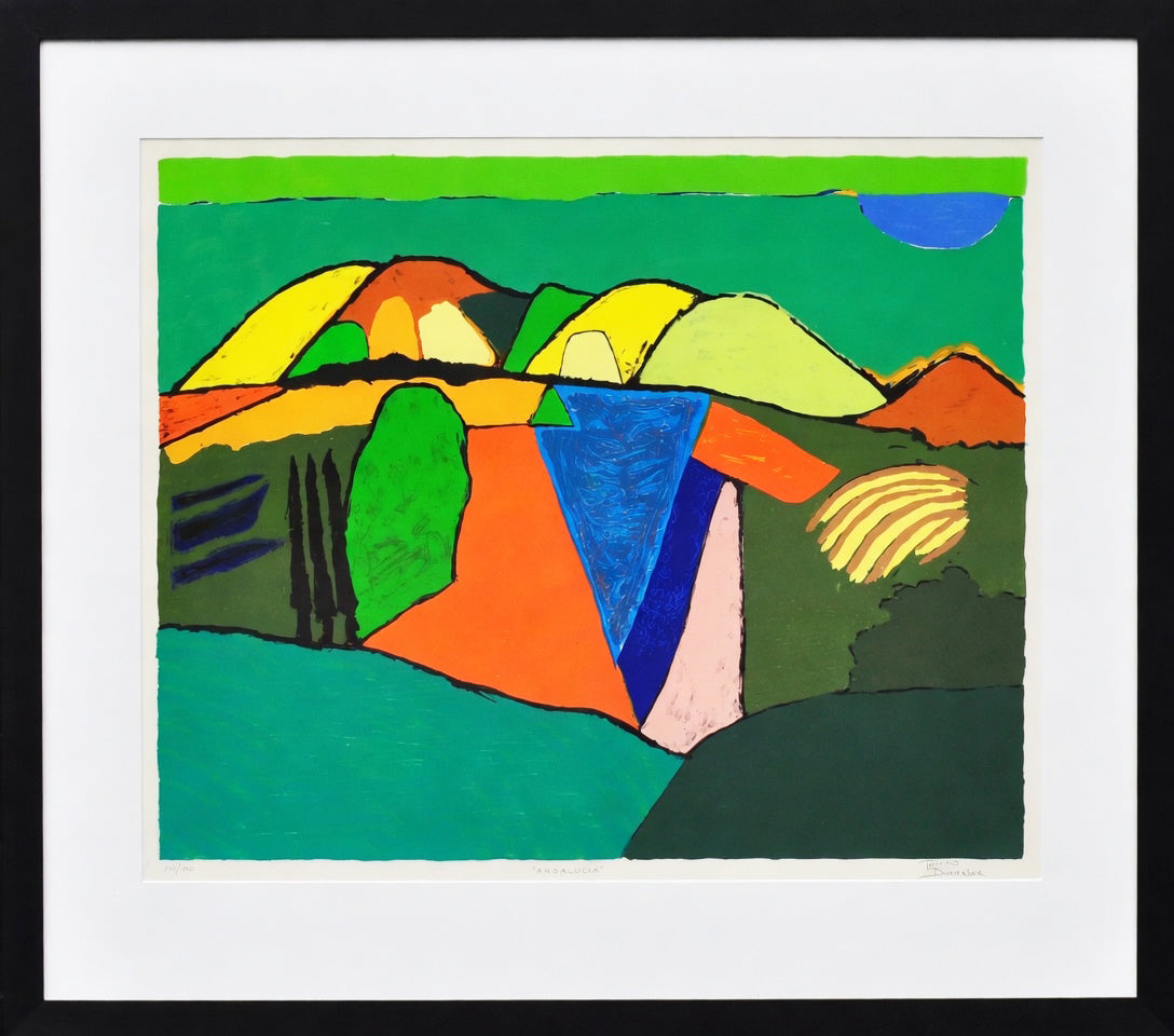Ronald Boonacker — Andalucia, zeefdruk