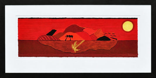 Ronald Boonacker — Mahe Island Seychelles 1, zeefdruk