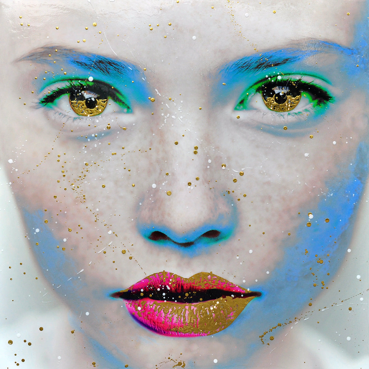 Leon Bosboom — Girl 2, mixed media