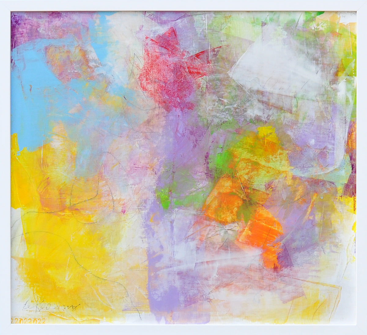 Herman Jan Bosch — The Project, acryl op paneel