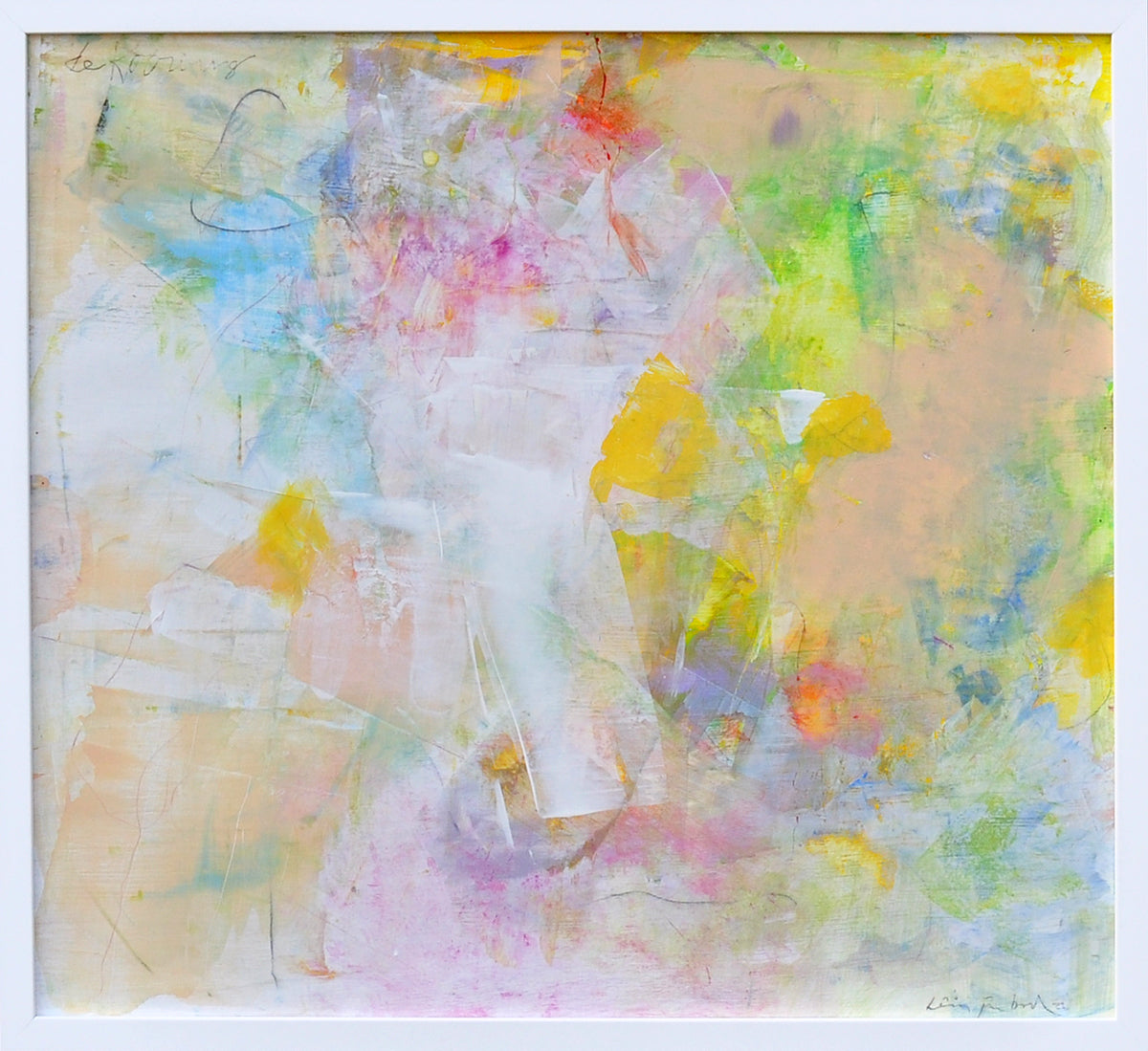 Herman Jan Bosch — Light, acryl op paneel