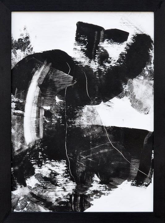 Herman Jan Bosch — Verwondering, acryl op paneel