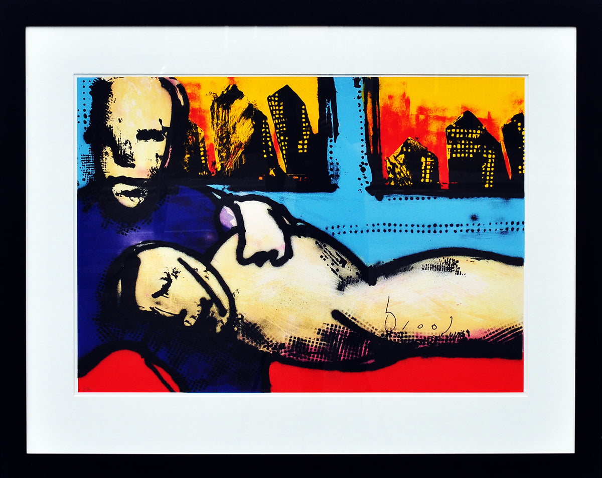 Herman Brood — Metro Lovers, zeefdruk