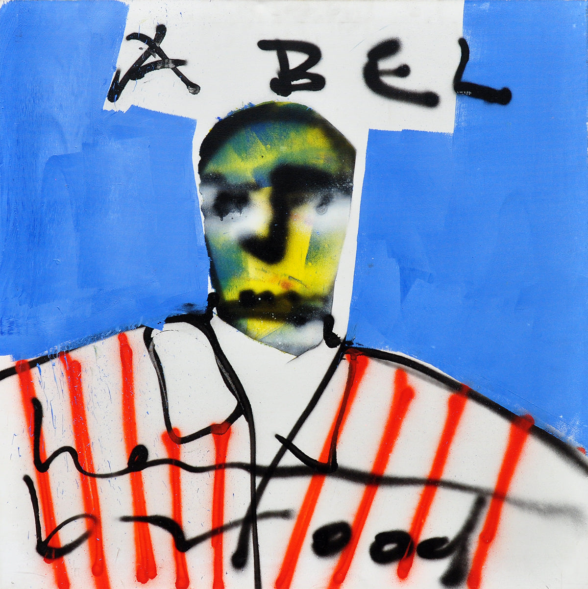 Herman Brood — Abel, acryl op linnen