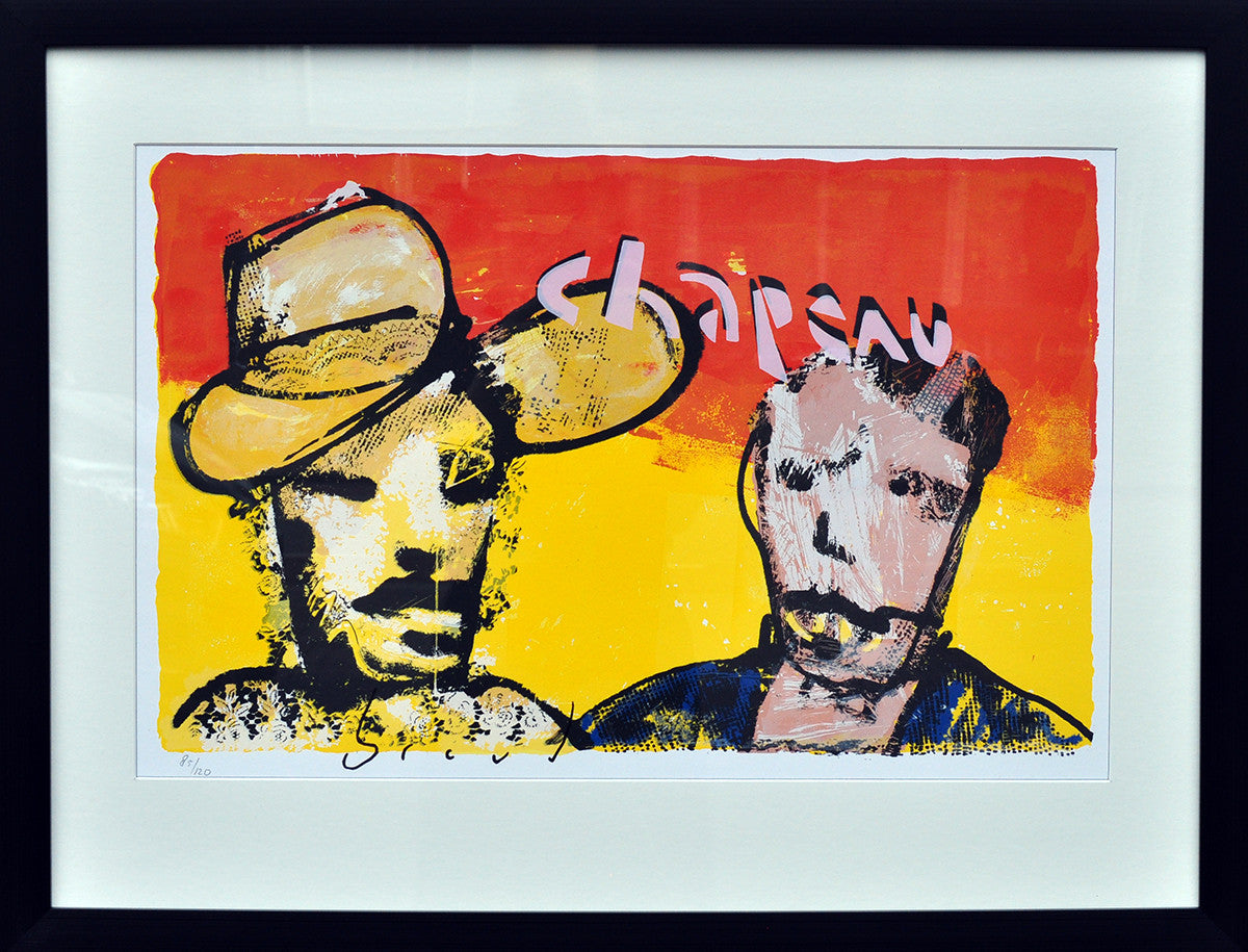 Herman Brood — Chapeau, zeefdruk