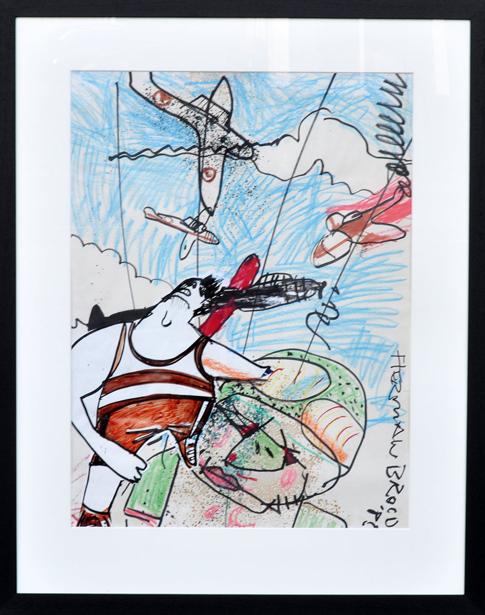 Herman Brood — Noise?, gemengde techniek