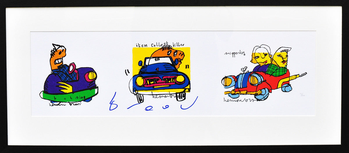 Herman Brood — Cars, zeefdruk