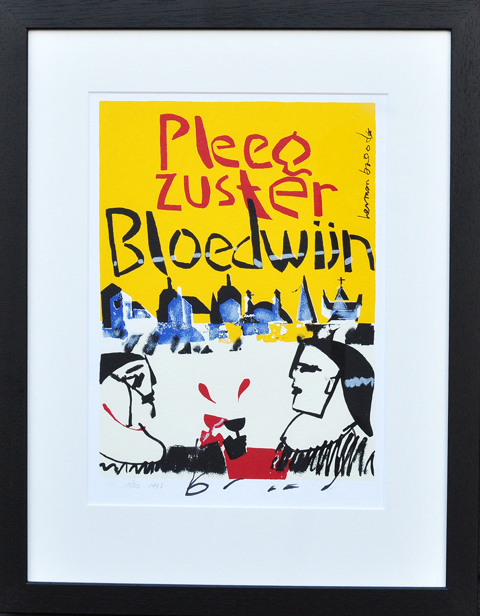 Herman Brood — Pleegzuster, zeefdruk