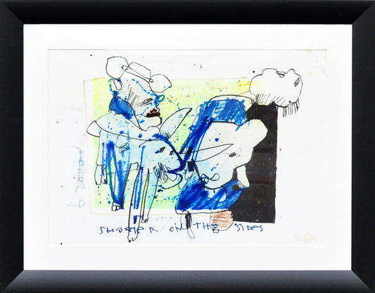 Herman Brood — Shorter on the sides, tekening