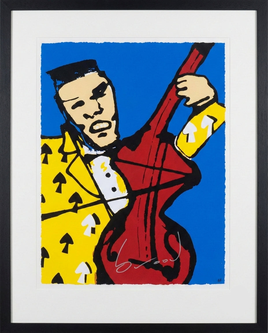 Herman Brood — Cello, zeefdruk