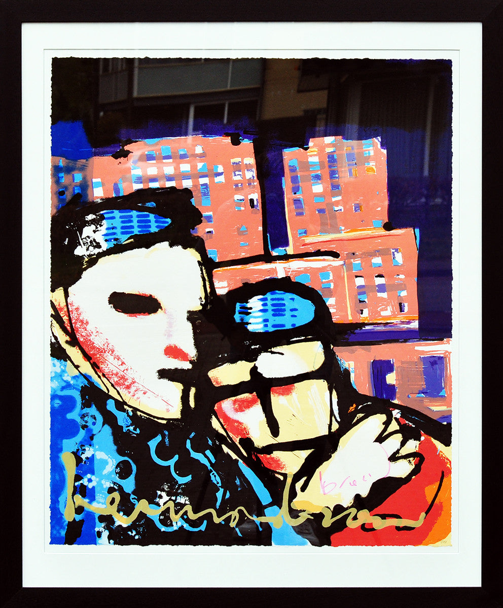 Herman Brood — City love, zeefdruk
