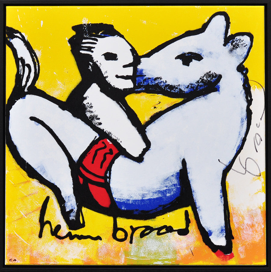 Herman Brood — Horse Power (op linnen)