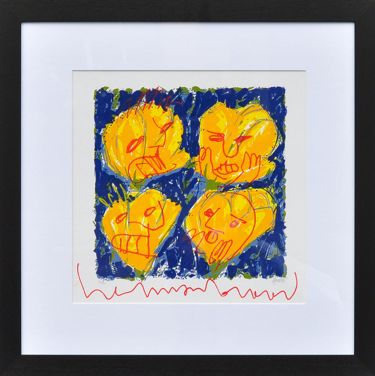 Herman Brood — Brood ft. Van Hassel 1, zeefdruk