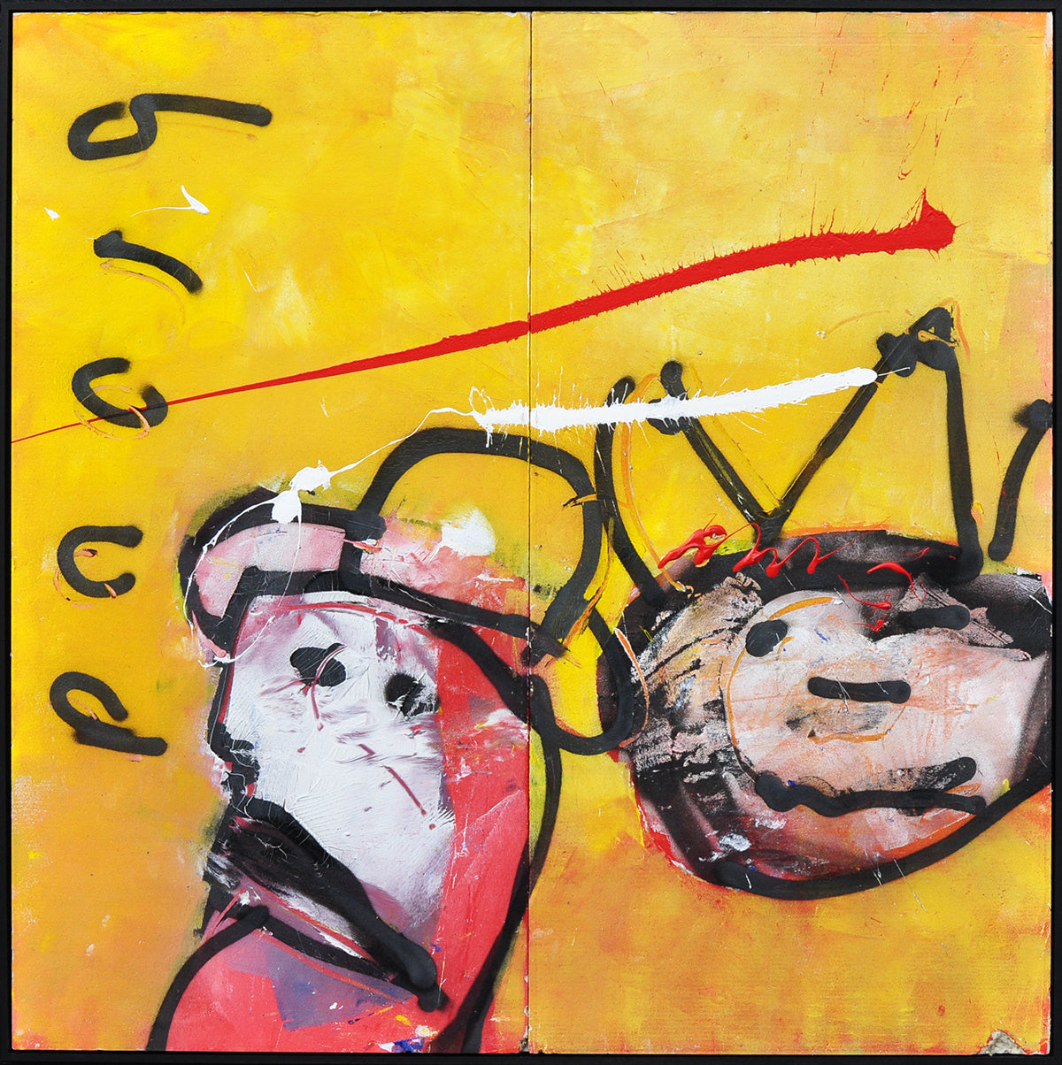 Herman Brood — King and Cap, tweeluik op plafondplaat