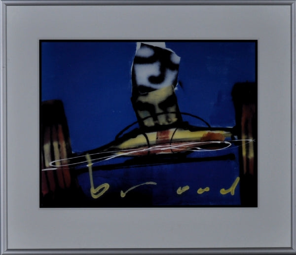 Herman Brood — Race (ongesigneerd !), zeefdruk
