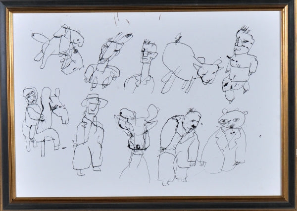 Herman Brood — Compilatie tekening
