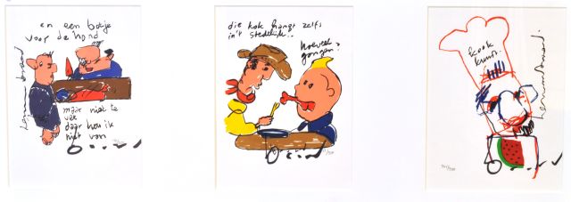 Herman Brood — Drieluik, zeefdruk