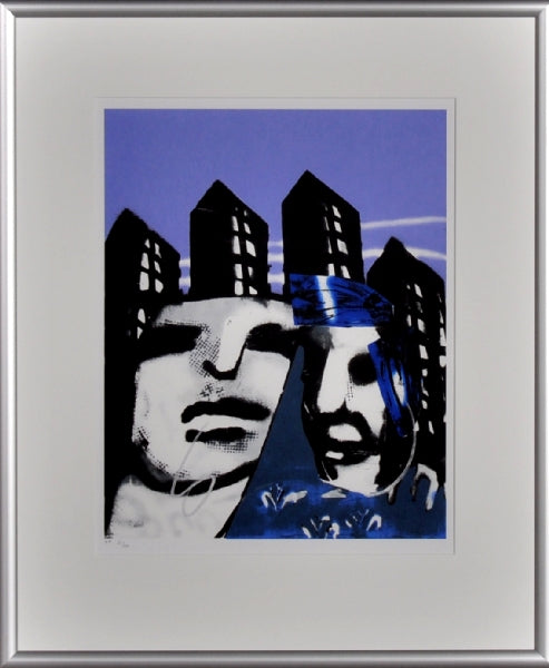 Herman Brood — Koppen, zeefdruk