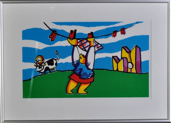 Herman Brood — Wasdag, zeefdruk