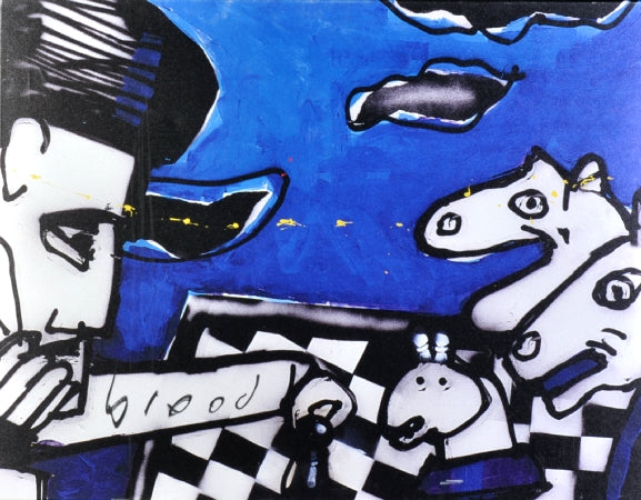 Herman Brood — Chess, artprint