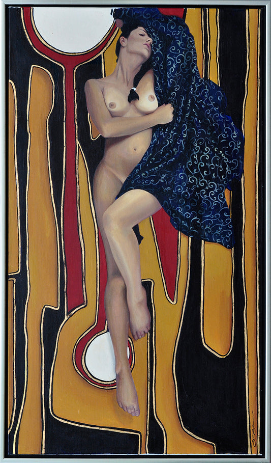 Jeroen Buitenman — Naked, olieverf op linnen