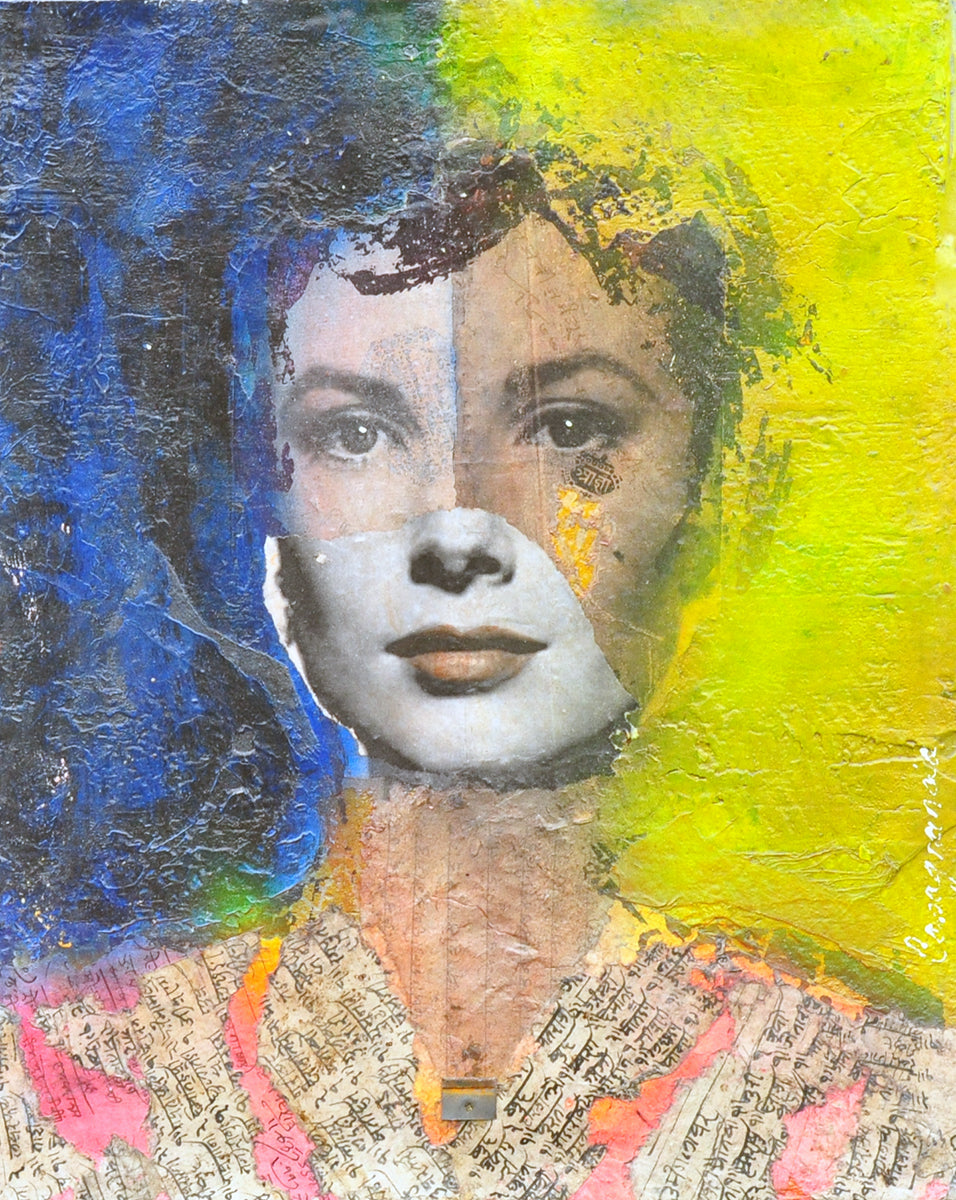 Patrizia Casagranda — Grazia, origineel/mixed media