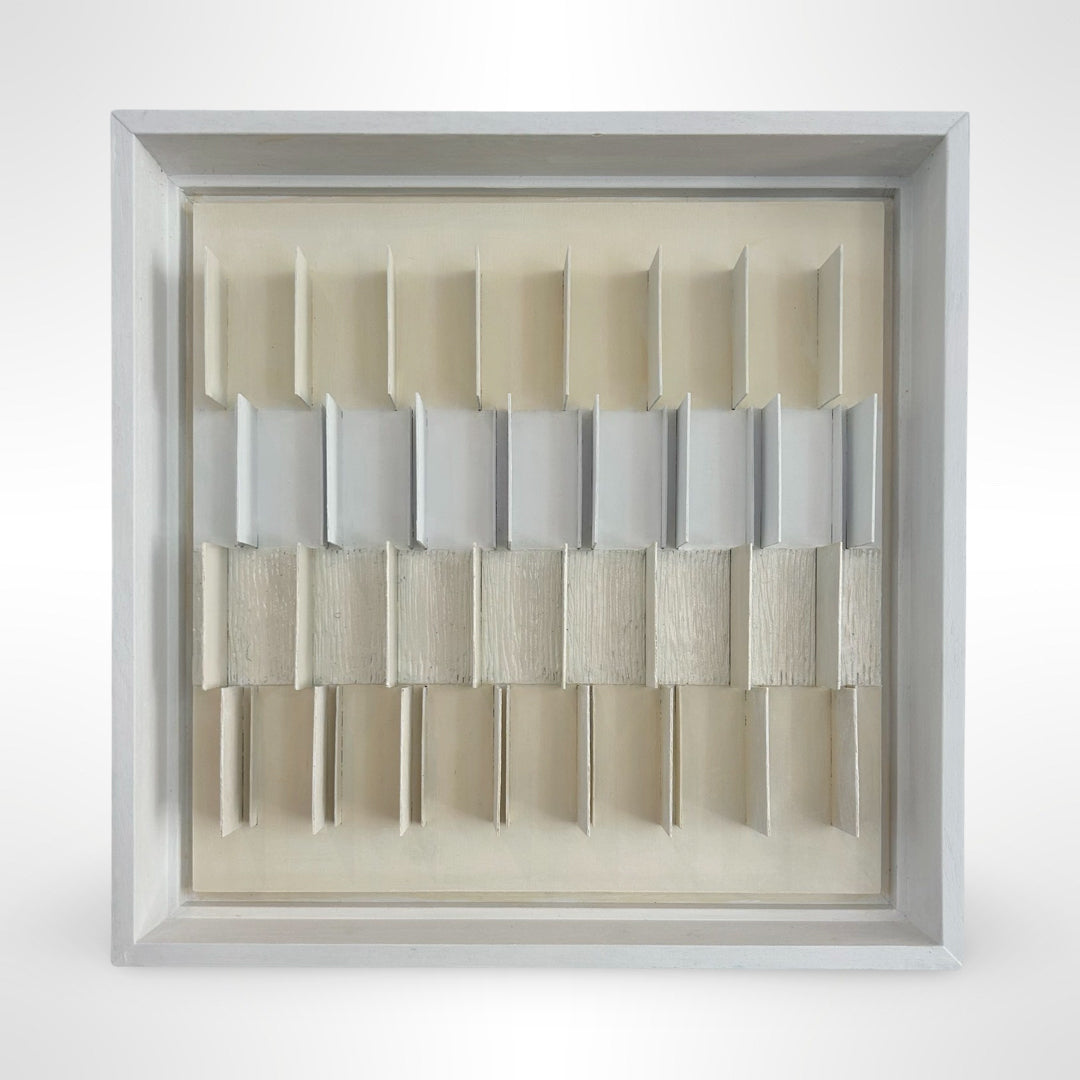 Charlotte Burgmans — White Box I, vliegtuig triplex/acryl