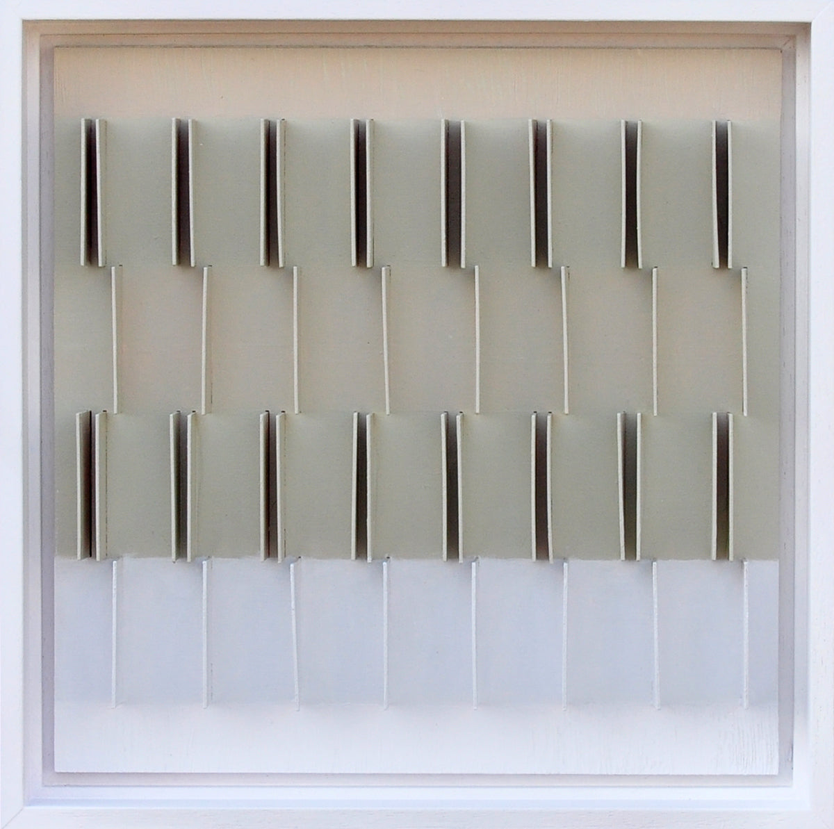 Charlotte Burgmans — White Box IV, vliegtuig triplex/acryl