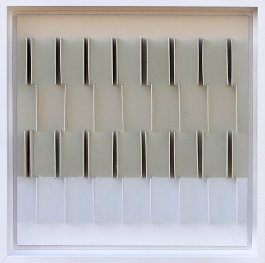 Charlotte Burgmans — White Box IV, vliegtuig triplex/acryl