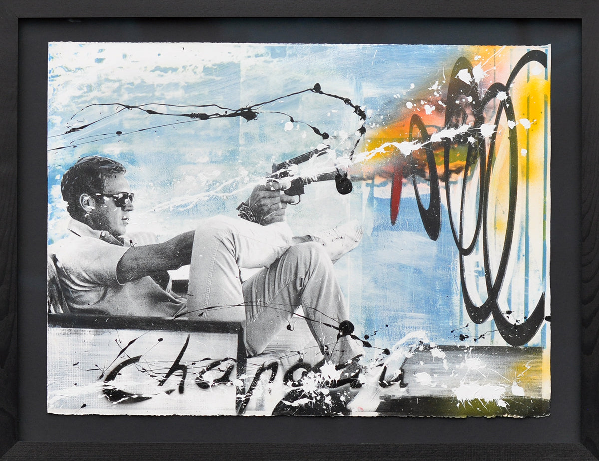 Ronald Chapeau — McQueen, gemengde techniek (museumglas)