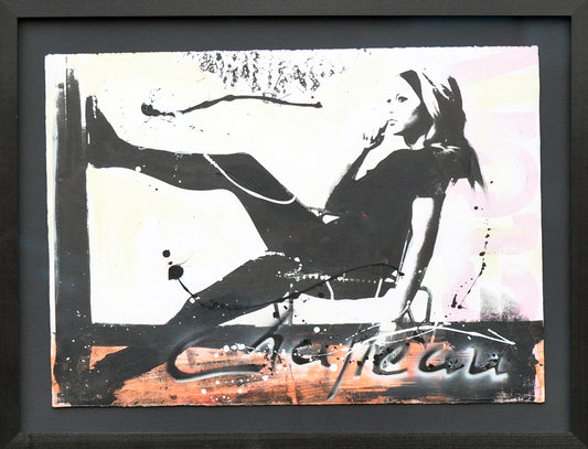 Ronald Chapeau — Sitting, gemengde techniek (museumglas)