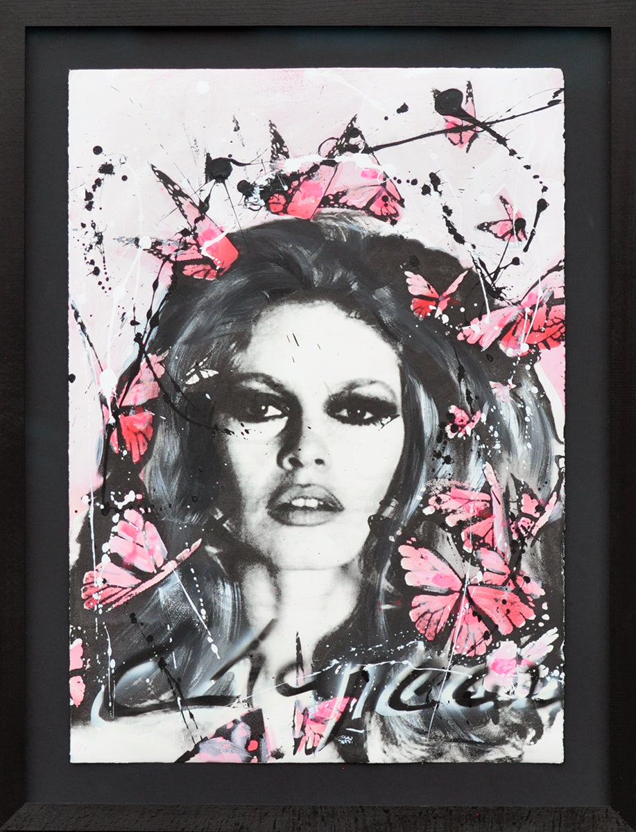 Ronald Chapeau — Butterflies, gemengde techniek (museumglas)