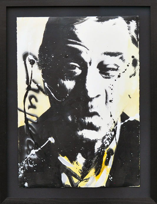 Ronald Chapeau — De Niro, gemengde techniek (museumglas)