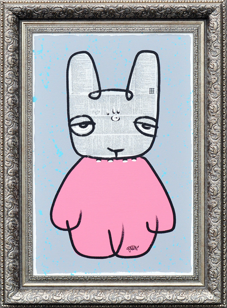 Charles K. Williams — Shaggy Rose Bunny