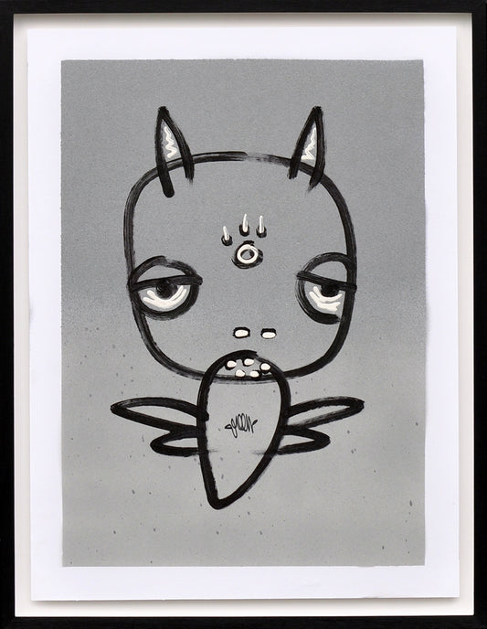 Charles K. Williams — Chrometastic Crunky Bee, mixed media (in museumglas)