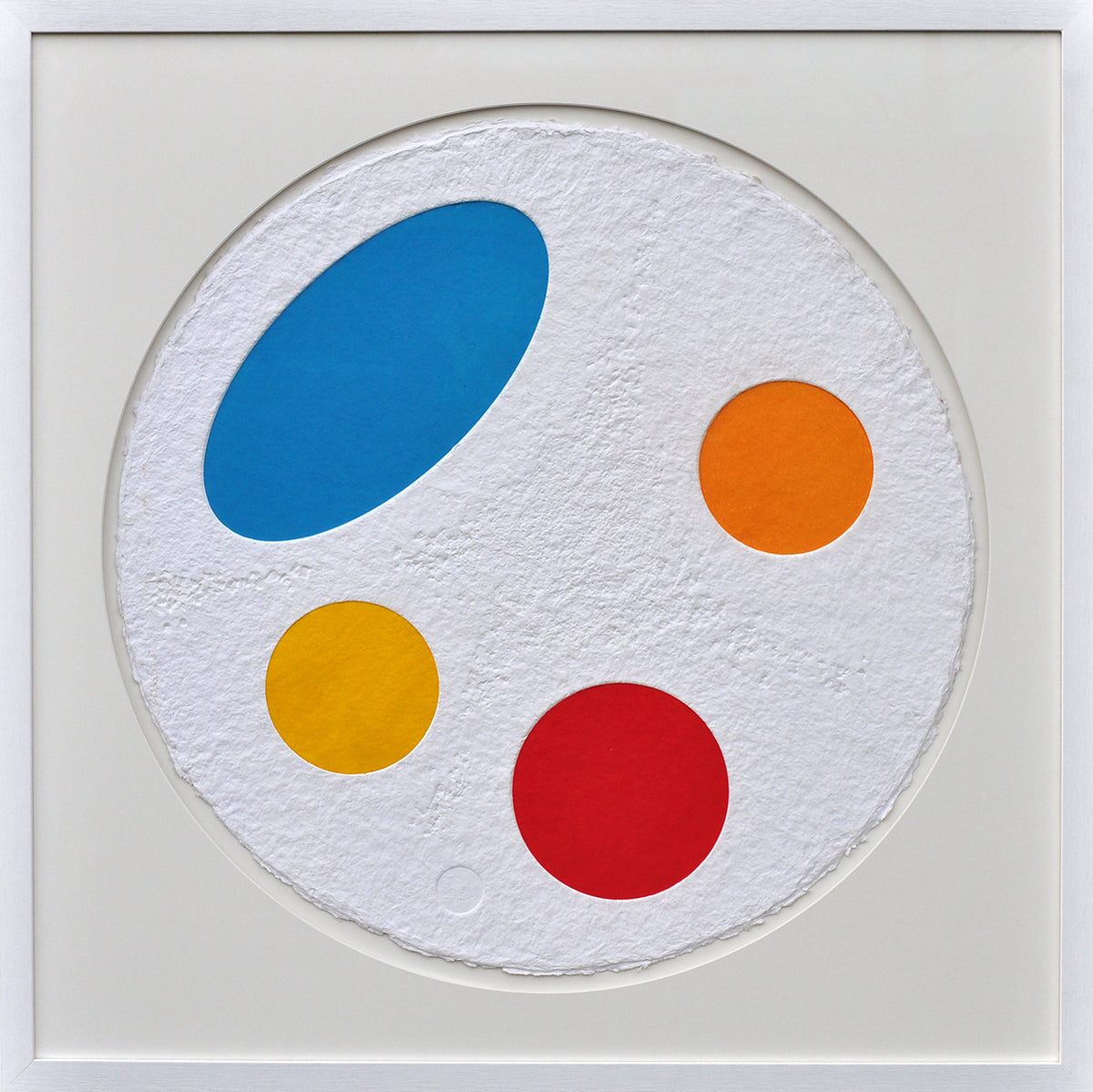 Conbulius — Planet Color, materiedruk op handgeschept papier