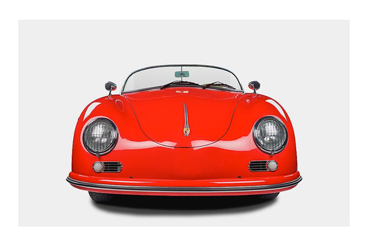 Martijn van Dam — Porsche 356 Red, fotografie (gloss-finish)