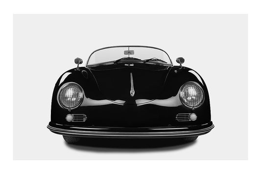 Martijn van Dam — Porsche 356 Black, fotografie (gloss-finish)