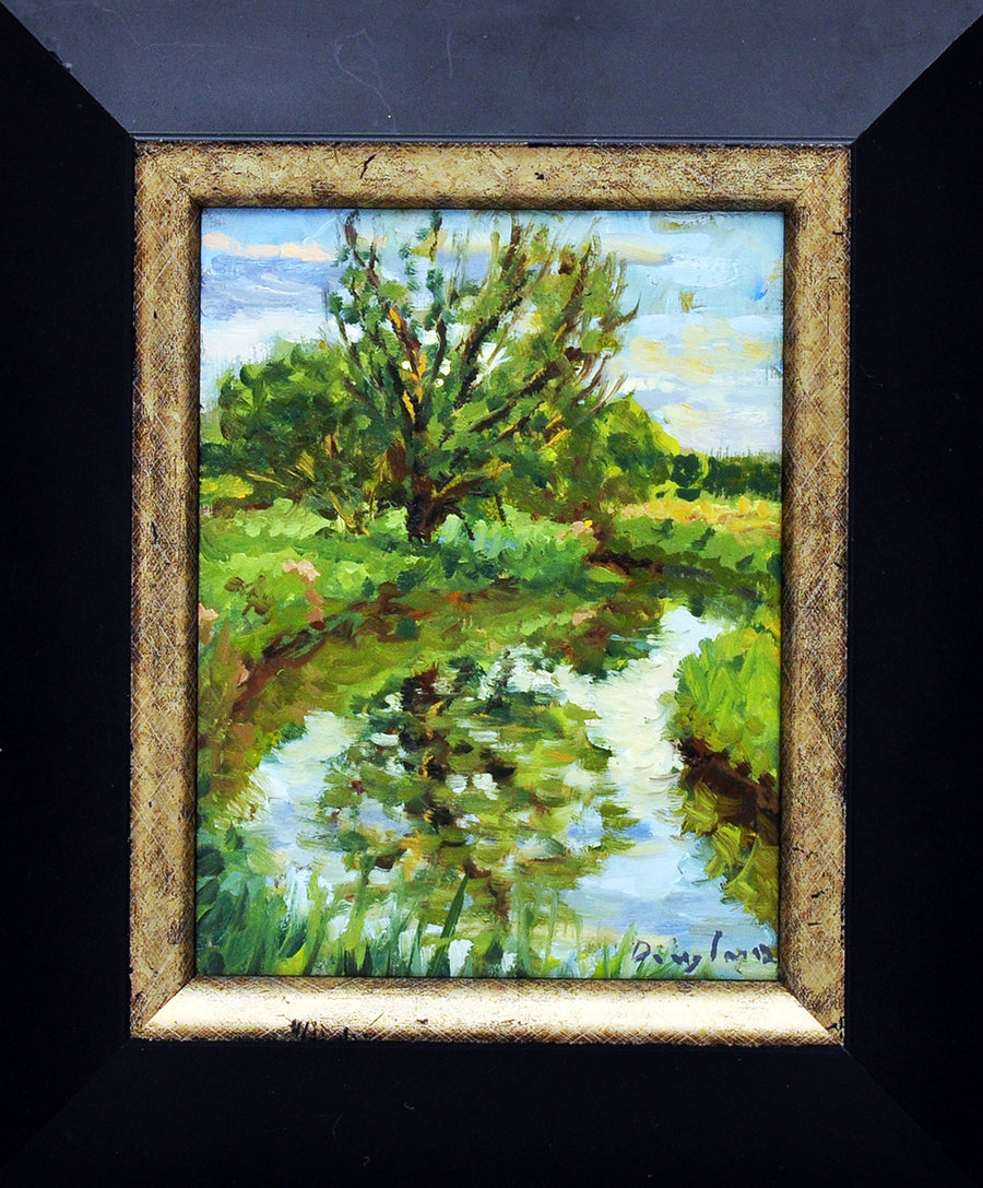 Daniel Douglas — Riviertje in natuurlandschap