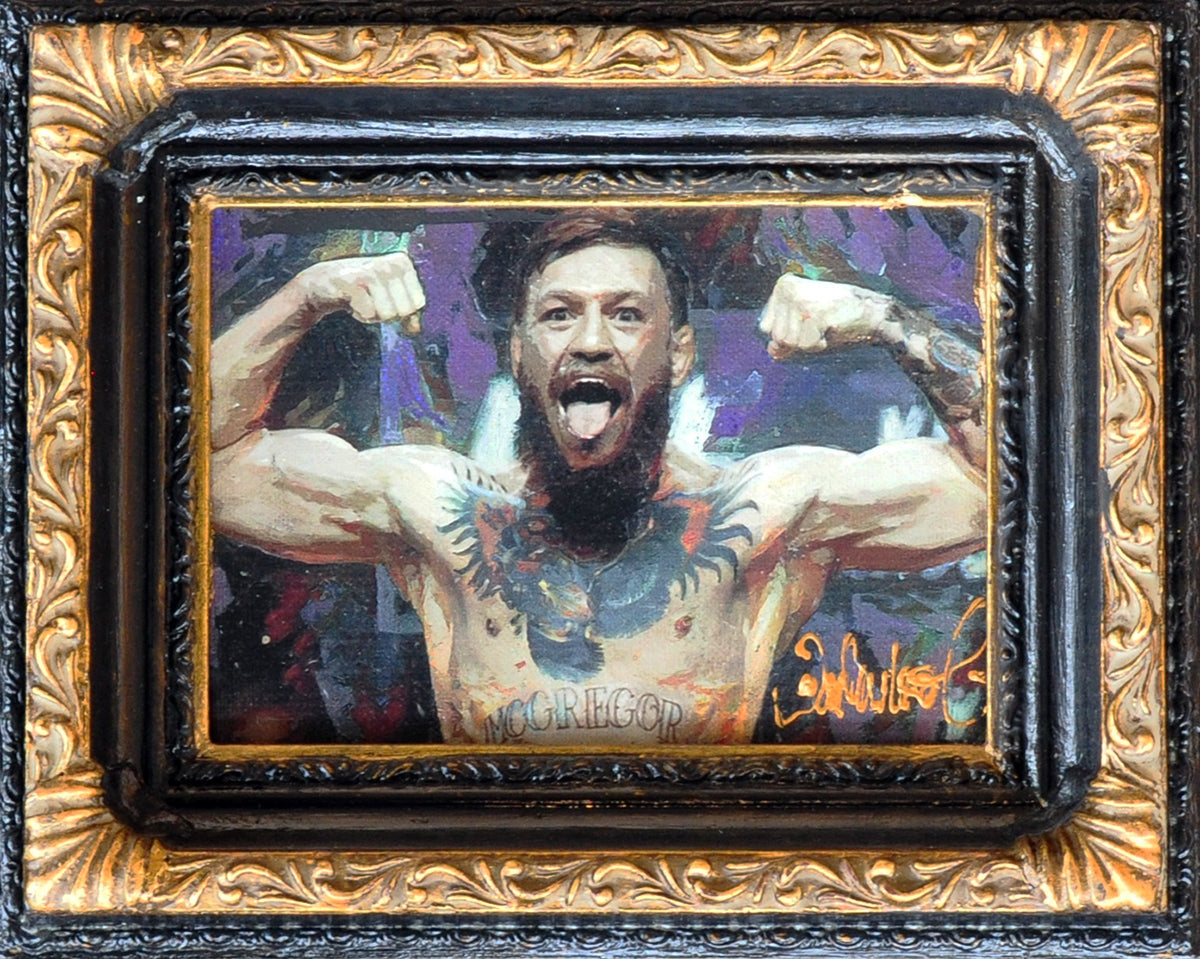 Peter Donkersloot — Conor McGregor, ingeschilderd giclee op linnen